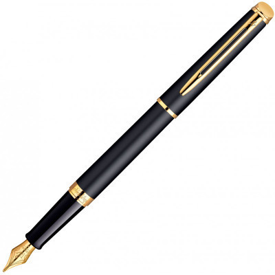 Ручка пір&#039;яна Waterman HEMISPHERE Mаtte Black  FP F (12 003)