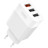 Зарядний пристрій XO USB L72 (3A, QC3.0, 3 Usb) + cable Micro USB White (XO-L72-BK)