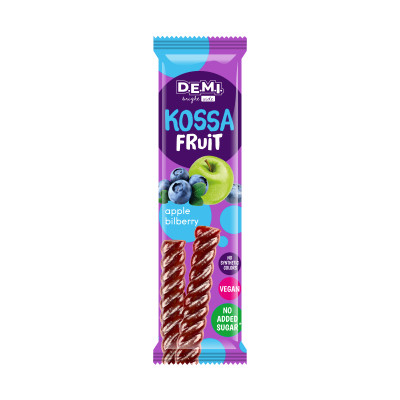 Цукерка Demi Kossa Fruit Пастила фруктова з смаком чорниці 15 г (de.21494)