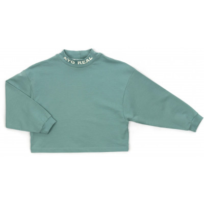 Кофта дитяча A-Yugi укорочена (7031-146G-green)
