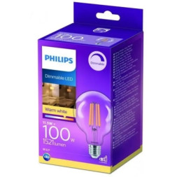 Лампочка Philips Classic 100W G95 E27 WW CL (929002429666)