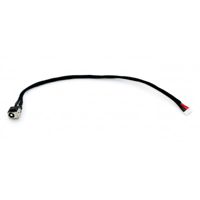 Роз&#039;єм живлення ноутбука з кабелем для Lenovo PJ520 (5.5mm x 2.5mm), 6-pin, 20 см Универсальный (A49027)