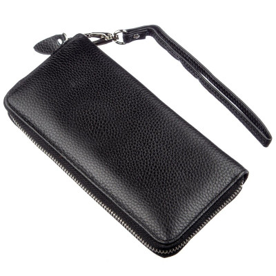 Гаманець ST Leather Шкіряний Чорний (18933)
