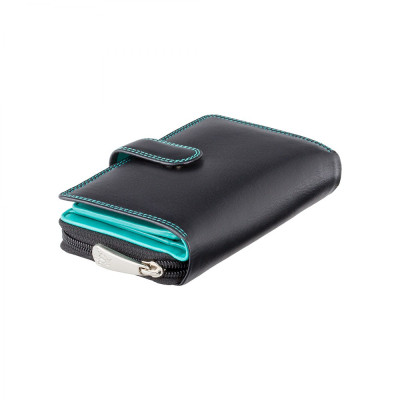 Гаманець Visconti CD22 Ruby Black Aqua (CD22 BLK/AQUA)