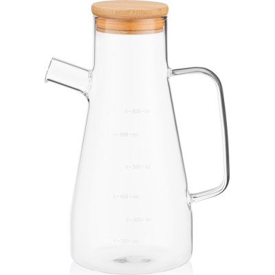 Пляшка для олії Ardesto Midori 650 мл боросилікатне скло (AR4565BB)