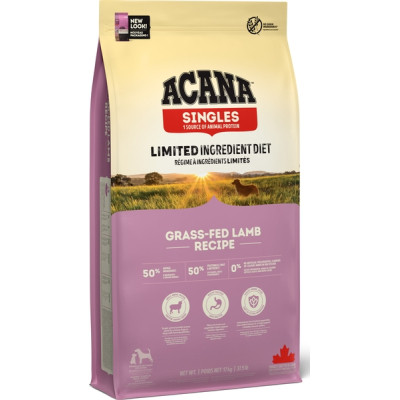 Сухий корм для собак ACANA Grass-Fed Lamb 2 кг (0064992570200)
