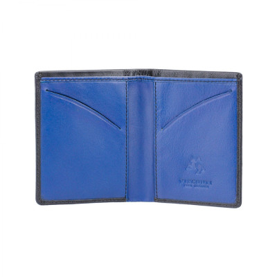 Гаманець Visconti VSL21 Saber з RFID Black Cobalt (VSL21 BK/CB)