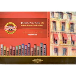 Пастель Koh-i-Noor Toison D'or суха м'яка 36 кольорів (8515)