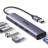 Концентратор Ugreen USB 3.0 to 3хUSB 3.0/Type-C+RJ45(1000M) Ethernet 5in1 CM475 (60554)