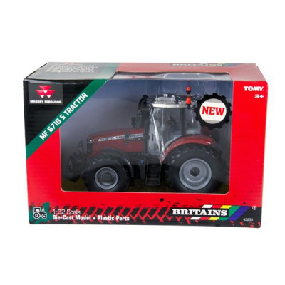 Спецтехніка Britains Трактор Massey Ferguson 6718 S 1:32 (43235)