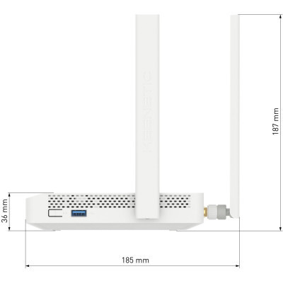 Маршрутизатор Keenetic Hero 4G+ (KN-2311)
