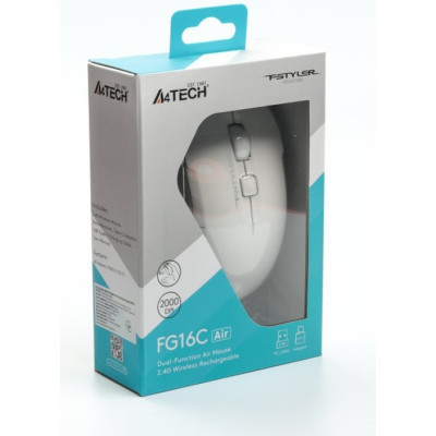 Мишка A4Tech FG16C Air Wireless White (FG16C Air White)