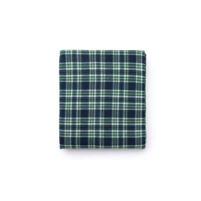 Плед Ardesto Fleece клітинка зелена 160х200 см (ART0702PB)