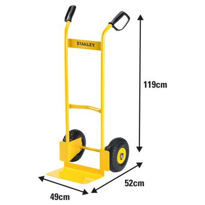Візок вантажний Stanley універсальний, платформа 35.5х24см, до 200кг (SXWT-HT522)