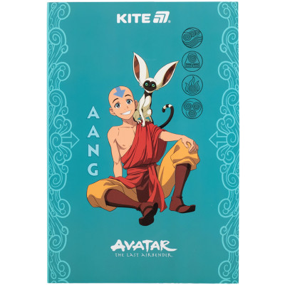 Блокнот Kite Avatar A5, 50 аркушів, клітинка (AV25-194)