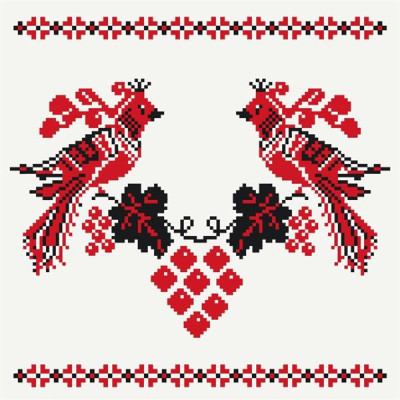 Картина по номерам ArtCraft Весільний орнамент 30х30 см (13037-AC)