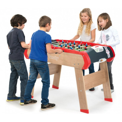Настільний футбол Smoby Дерев&#039;яний напівпрофесійний футбольний стіл Чемпіон (620400)