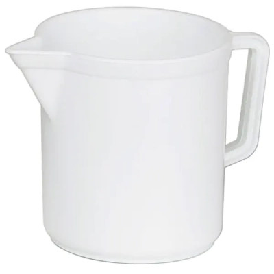 Мірна ємність Mobil Plastic PP 1 л біла (6/1000-BIM)