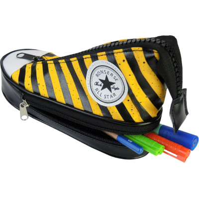 Пенал Cool For School 2 відділення Жовтий (CF6296-yellow)