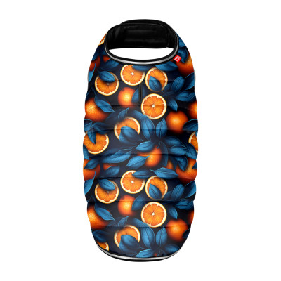 Курточка для тварин WAUDOG Clothes Накидка Апельсини XXS (501-4054)