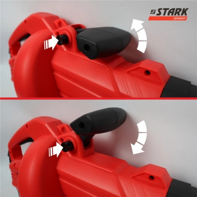 Пилосос садовий Stark LBV-30 повітродувка-пилосос, 3000Вт, 75м/с, 40л (330012100)