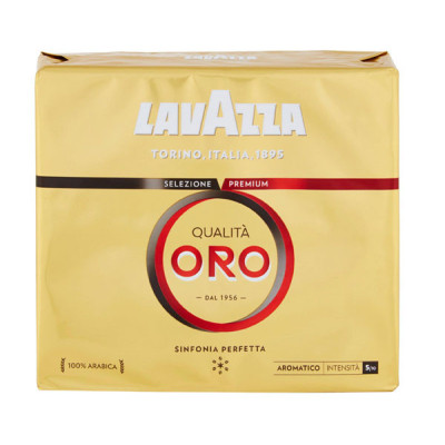 Кава Lavazza Qualita Oro мелена 2х250 г (8000070020627)