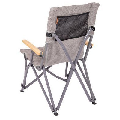 Крісло складане Bo-Camp Chelsea Grey (1204810) (DAS303258)