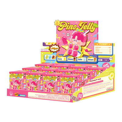 Фігурка Pop Mart сюрприз з колекційною фігуркою PINO JELLY (серія Taste ＆ Personality Quiz) (PJWS-01)
