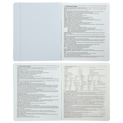 Зошит ZiBi предметний PASTEL 48 аркушів клітинка, географія (ZB.1701-09)
