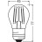 Лампочка Osram LED CL P60 5,5W/827 230V FIL E27 (4058075434882)