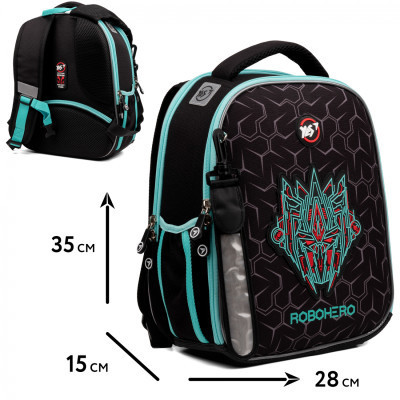 Шкільний набір Yes H-100_Collection Robohero (559773)