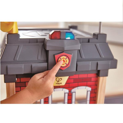 Ігровий набір Hape дерев&#039;яний Пожежна частина (E3023)