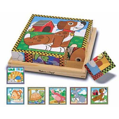 Кубики Melissa&amp;Doug Домашние животные (MD3771)