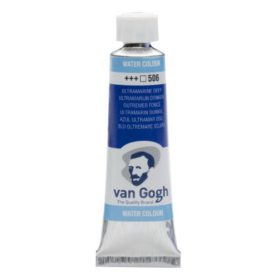 Акварельні фарби Royal Talens Van Gogh (506), Ультрамарин темний, туба 10 мл (8712079417857)