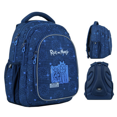 Рюкзак шкільний Kite Education teens 8001L Rick and Morty (RM24-8001L)