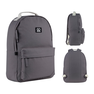 Рюкзак шкільний GoPack Education Teens 147 сірий (GO25-147M-7)