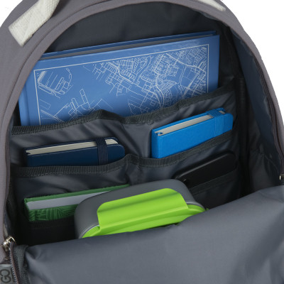 Рюкзак шкільний GoPack Education Teens 147 сірий (GO25-147M-7)