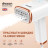 Відпарювач для одягу DYXON MEGASTEAM 1200W 2.5M White (DXNWMGSTM120025W)