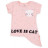 Футболка дитяча Haknur &quot;Love is cat&quot; (5754-104G-peach)