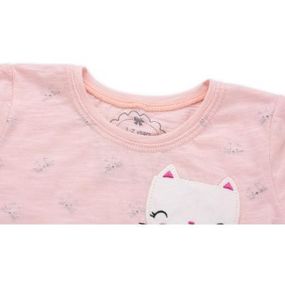 Футболка дитяча Haknur &quot;Love is cat&quot; (5754-104G-peach)