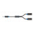 Кабель мультимедійний Jack 3.5mm to 2xJack 3.5 M Prolink (PB107-0030)