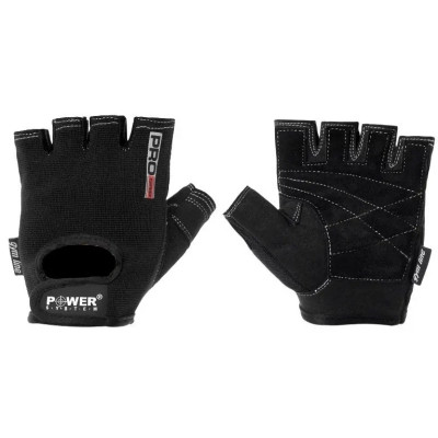 Рукавички для фітнесу Power System Pro Grip PS-2250 Black L (PS-2250_L_Black)