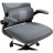 Офісне крісло GT Racer X-5728 Black/Gray