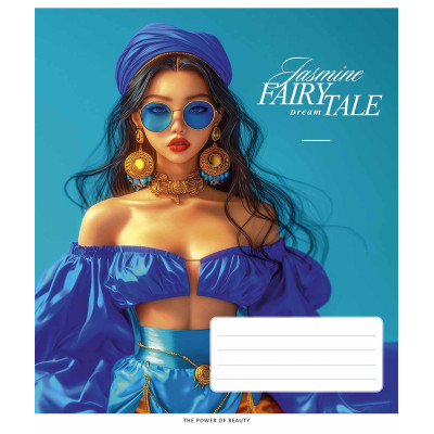 Зошит Школярик Fairytale 48 аркушів лінія (048-3542L)