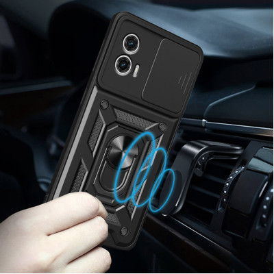 Чохол до мобільного телефона BeCover Military Motorola Moto G24/G24 Power Black (710722)