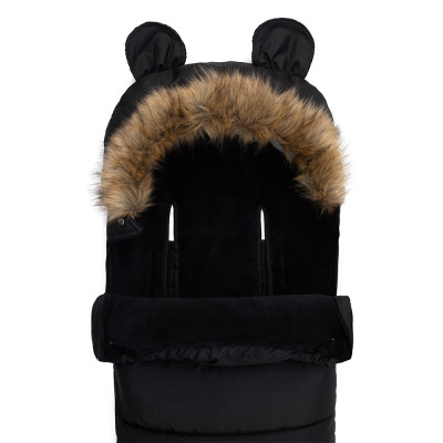 Зимовий конверт MoMi Sleeping bag black (AKCE00032)