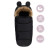 Зимовий конверт MoMi Sleeping bag black (AKCE00032)