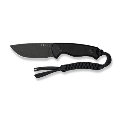 Ніж Civivi Timberbark, Darkwash, чорний G10 (C23094-1)