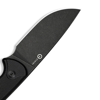 Ніж Civivi Timberbark, Darkwash, чорний G10 (C23094-1)