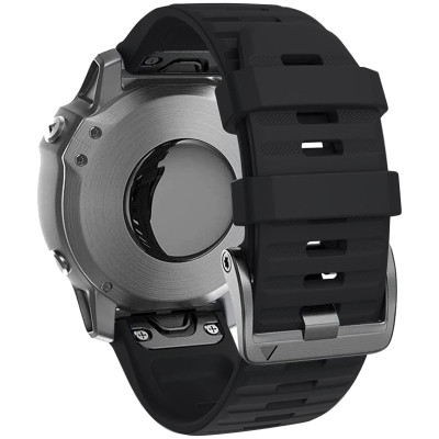 Ремінець до смарт-годинника Armorstandart Silicone 26mm для Garmin Fenix 5x/6x Black (ARM60803)